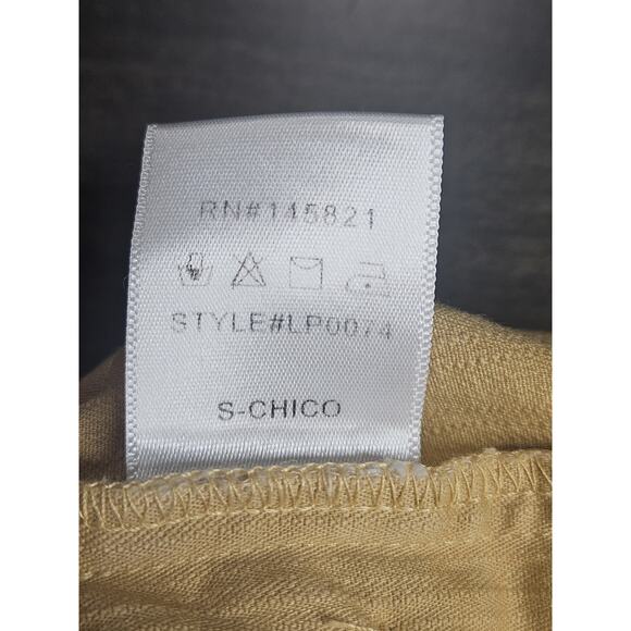 Listicle Side Button Chino Pants Women Size S - Picture 9 of 9
